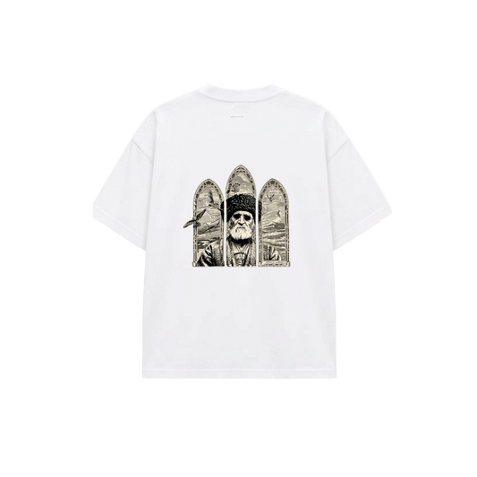 Qama White T-Shirt