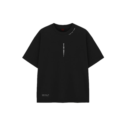 Qama Black T-Shirt