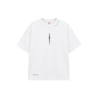 Qama White T-Shirt