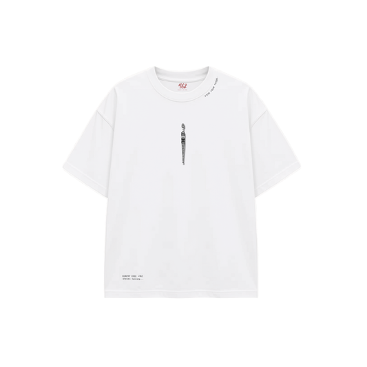 Qama White T-Shirt