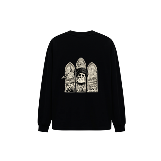 Qamma Black Long Sleeves
