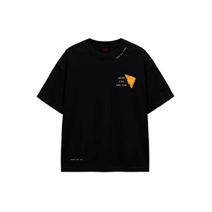 Haliva Black T-Shirt