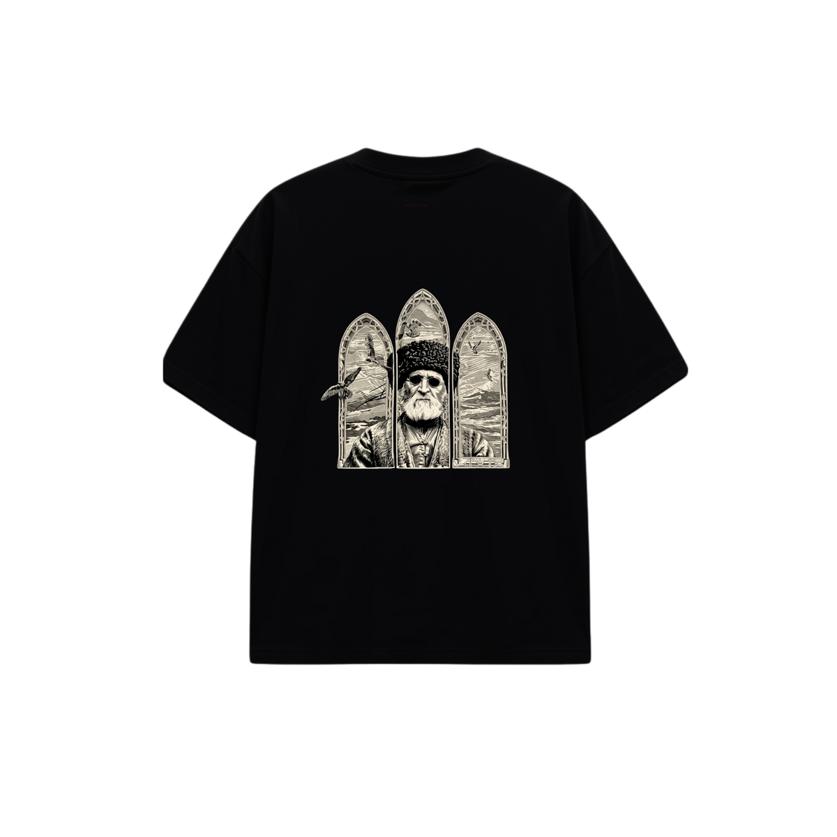 Qama Black T-Shirt