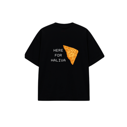 Haliva Black T-Shirt