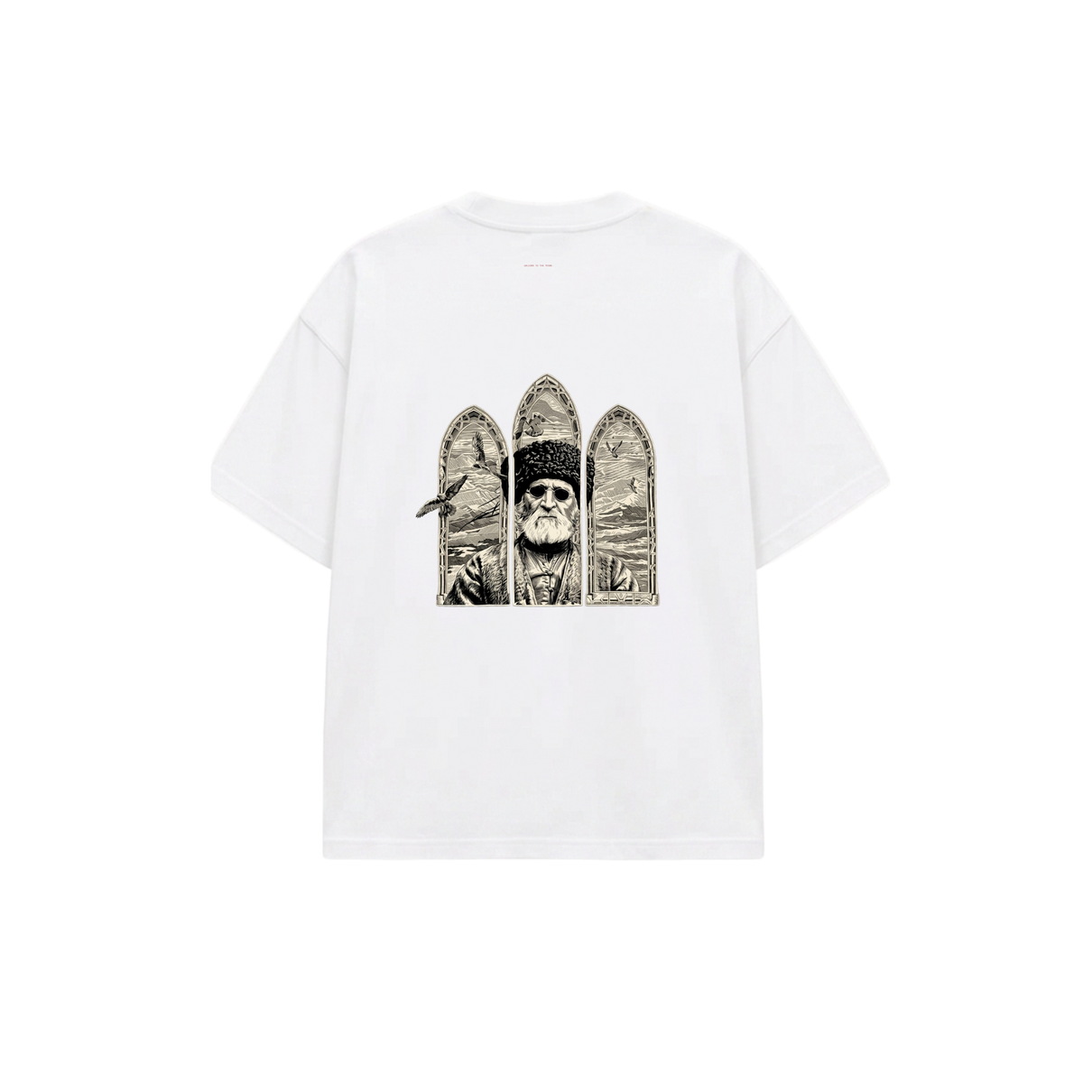 Qama White T-Shirt