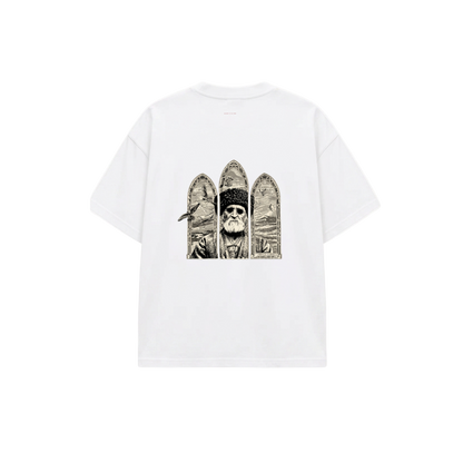 Qama White T-Shirt